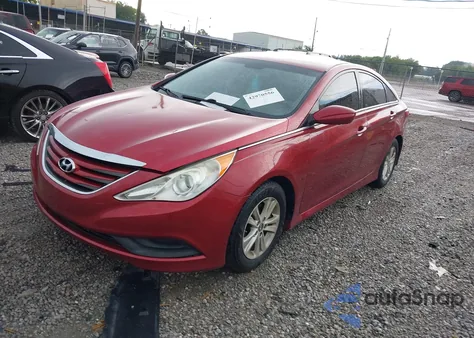 2014 Hyundai Sonata Gls из США, поврежденный, VIN 5NPEB4AC5EH868456
